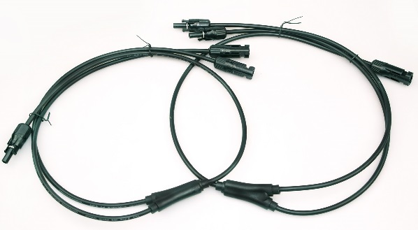 MC4 Y-коннектор 500 мм для кабеля 6 мм²