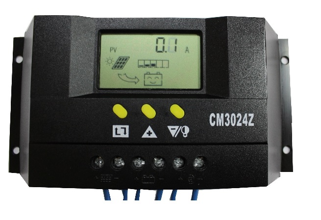 Контроллер заряда JUTA CM30D 30A 12V/24V (цена по запросу)